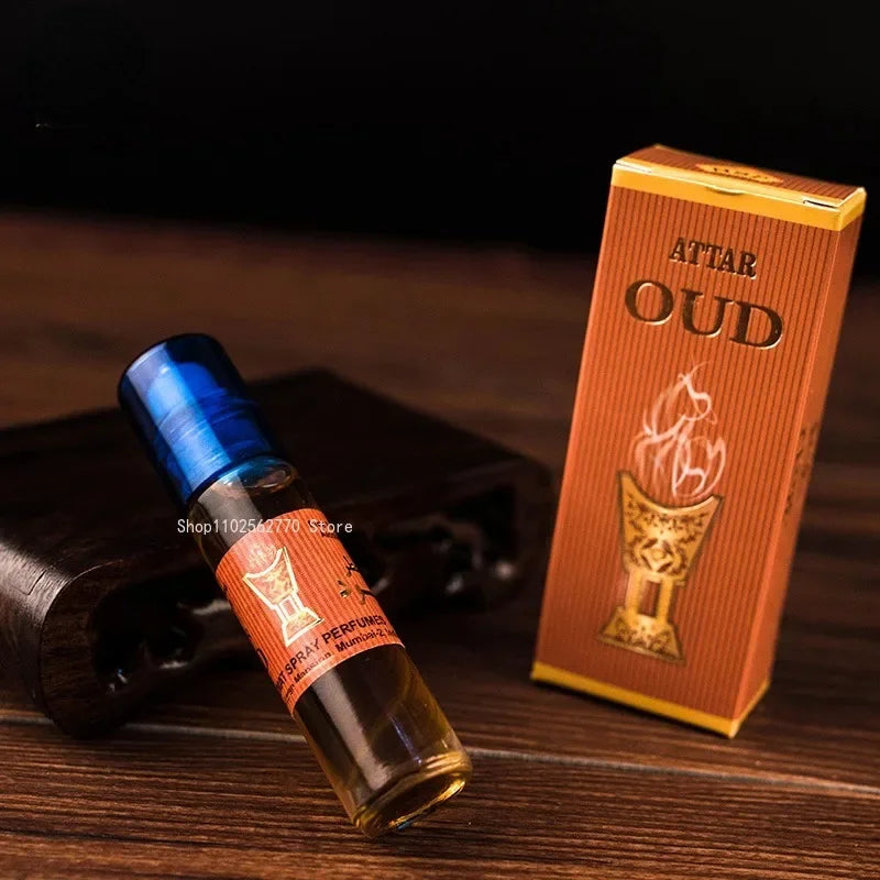 8ml / Bottle Indian Natural Sandalwood Essential Oil Perfume for Indoor Buddha Aromatherapy Soothing Spirit Lasting Fragrance