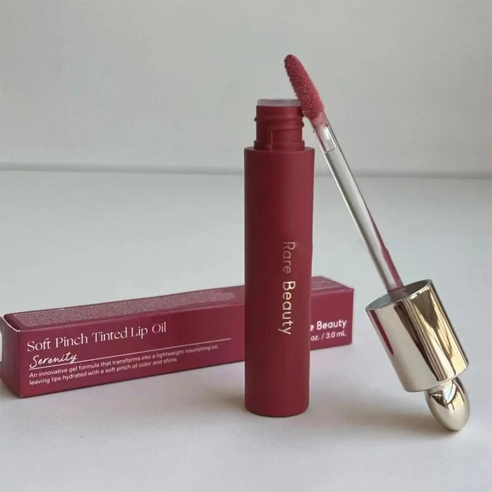 Rare Beauty Soft Pinch Tinted Lip Oil Liquid Lipstick Moisturizing Long-lasting Water-locking Liquid Blush Dual-use Lip Glaze