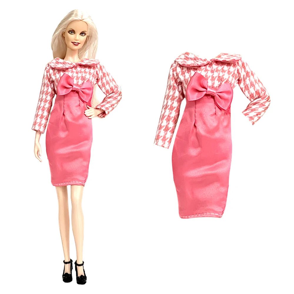 KIMLUD, NK New Outfit  For 1/6 FR Doll Clothes Dress Fashion  Fur  Coat Top Pants Clothing For Barbie Doll Clothes Doll Accessories JJ, Not Include Doll  X, KIMLUD APPAREL - Womens Clothes