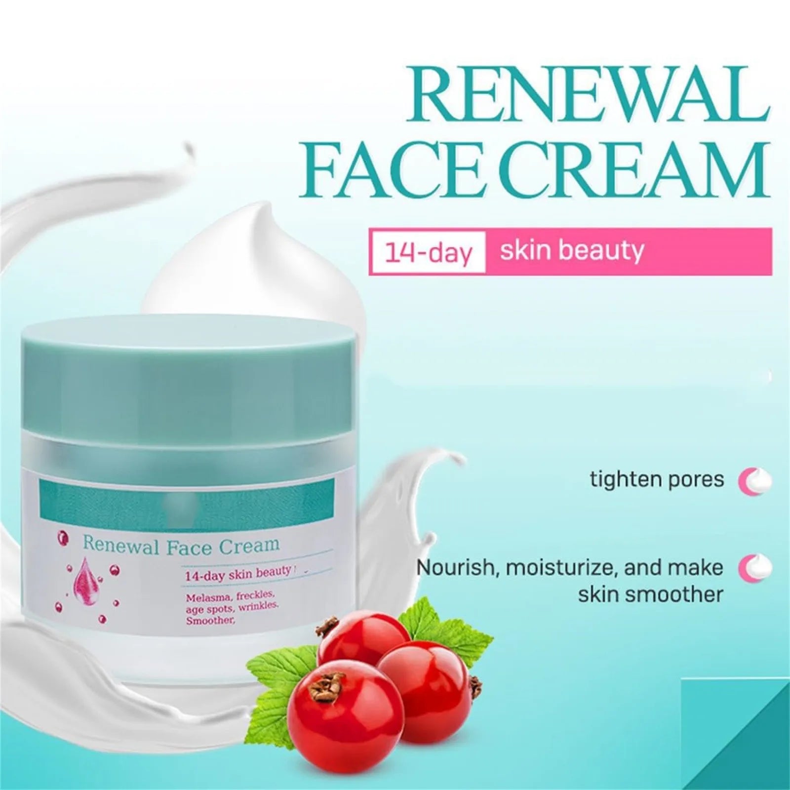 New Cream For Melasma, Nourishing And Moisturizing Skin Face Cream Anti-Wrinkle Reduces Dark Spots And Fine Lines