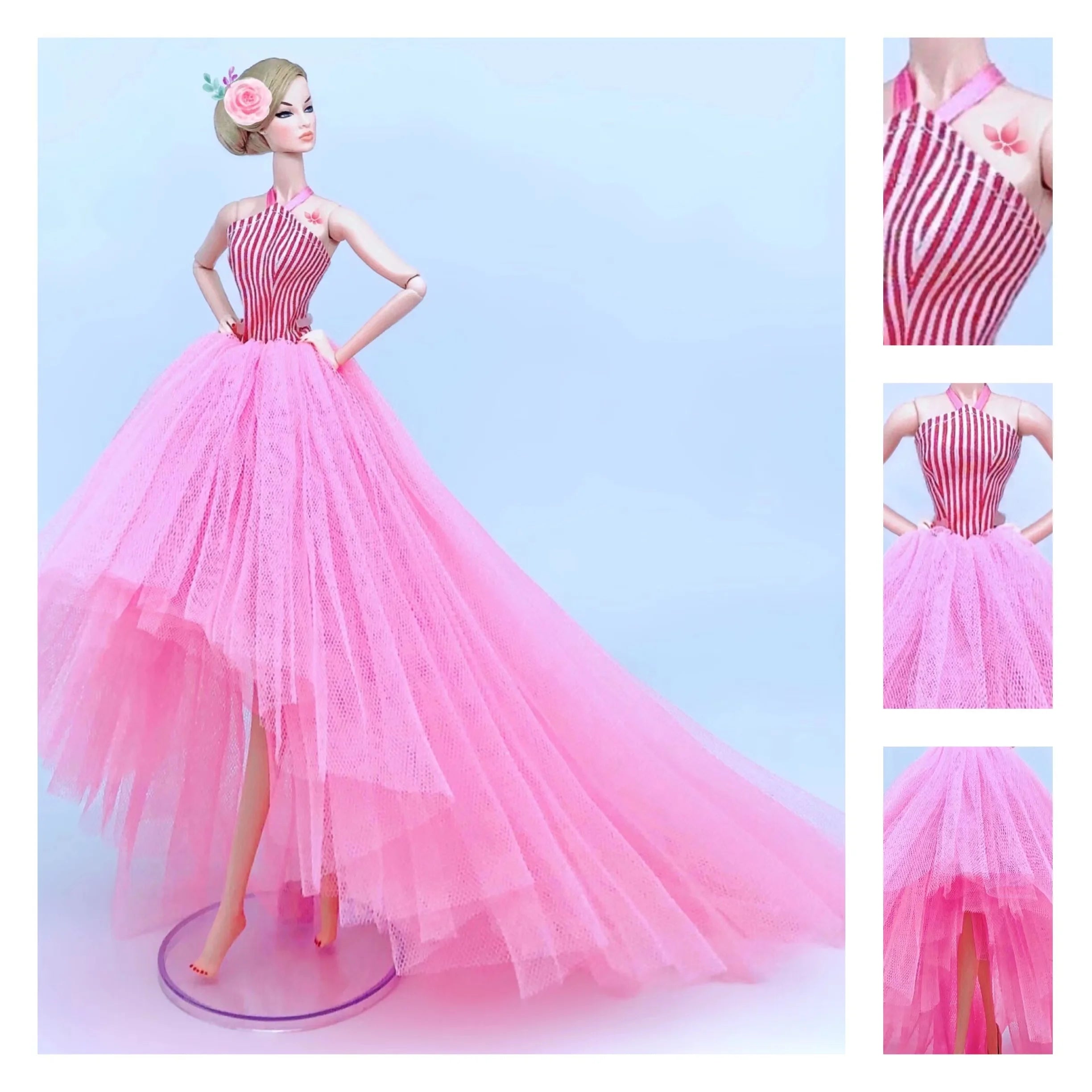 KIMLUD, handmade Clothes for barbie dress for barbie Clothes evening dress doll for barbie accessories wedding dresses clothes lot dolls, see chart9, KIMLUD APPAREL - Womens Clothes