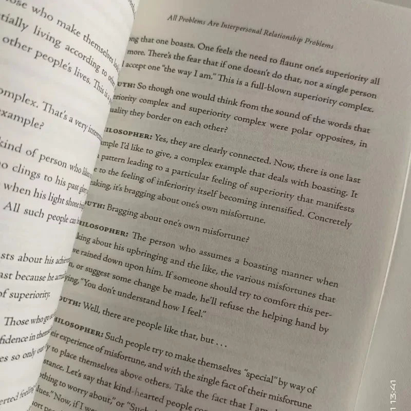 【HOT SALE】The Courage to Be Disliked How to Free Yourself Change Your Life and Achieve Real Happiness Paperback English Book