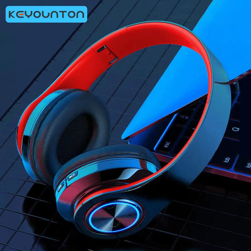 B39 Wireless Bluetooth-compatible Stereo Headset On-Ear Game Headphones Bass Earphones Foldable Sport With Mic For Huawei Xiaomi