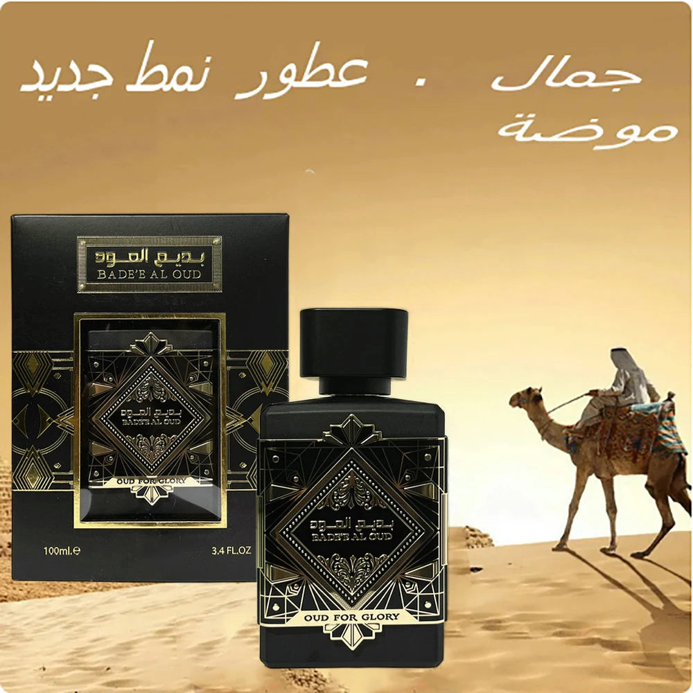 Arabic Style Perfume Women 100ml Lasting Fragrance Body Splash Eau De Parfum Fresh Natural Parfumer Relieves dating Awkward Odor