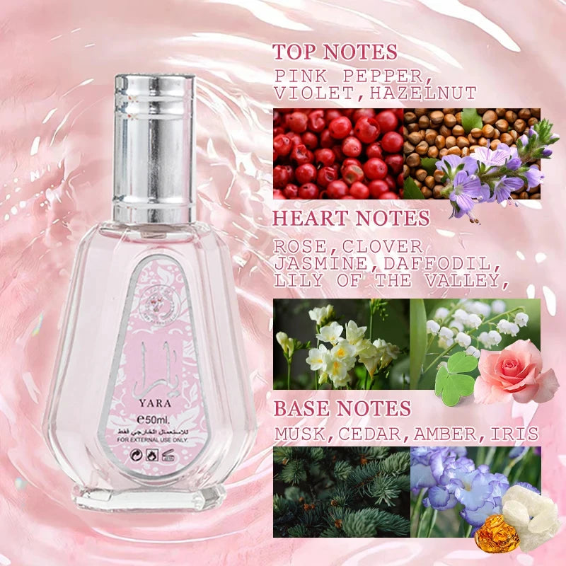 KIMLUD, 100%Original Beautiful Life Women Perfume True Love Rose Fragrance Lasting Perfume Fresh Natural Romantic Sweet Temperament 75ml, 03-50ml, KIMLUD APPAREL - Womens Clothes