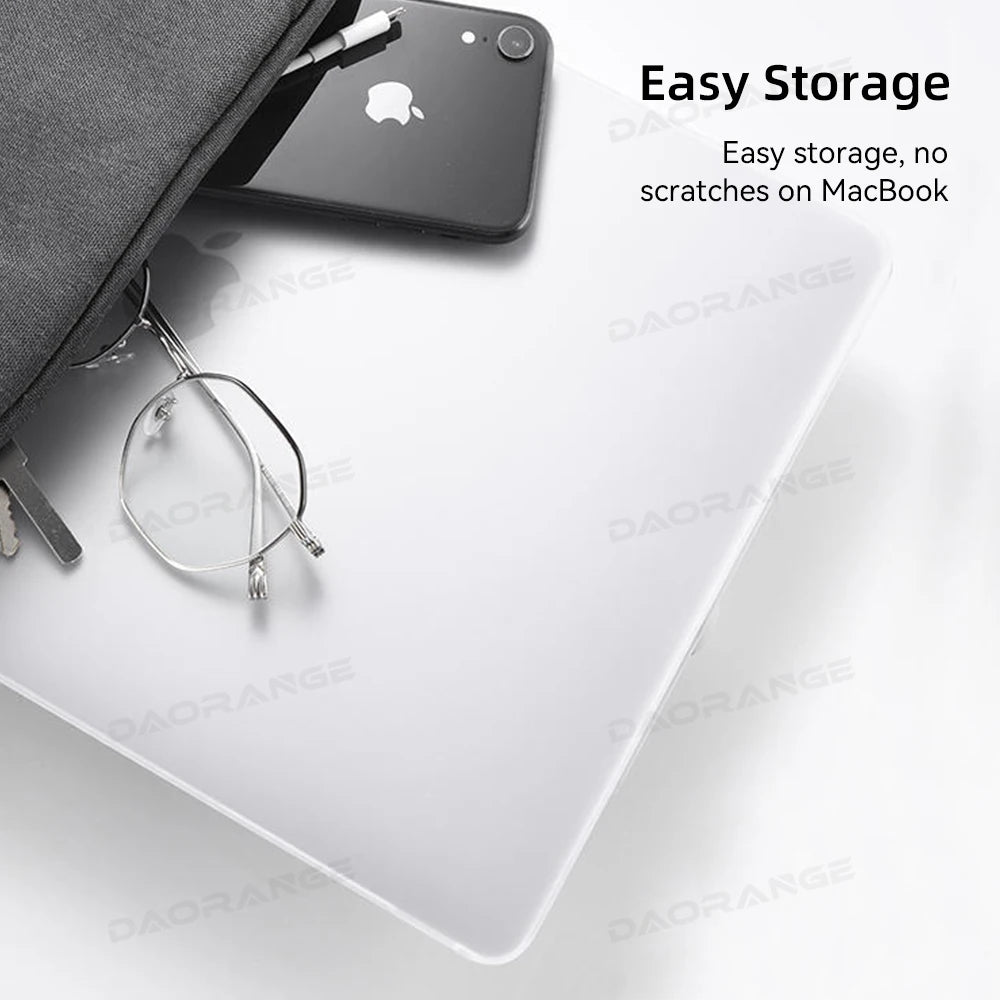 Laptop Case For MacBook 11 13 14 15 16 Inch For MacBook Pro 14.2 A2442 A2779 Mac book Air 13.3 M2 13.6 A2681 Protective Cover - KIMLUD