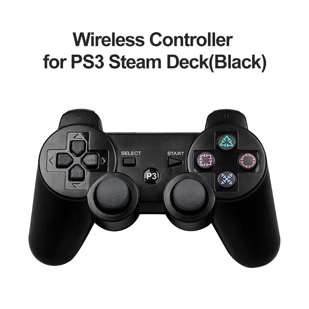 KIMLUD, For SONY PS3 Controller Support Bluetooth Wireless Gamepad for Play Station 3 Joystick Console for PS3 Controle For PC, Black, KIMLUD APPAREL - Womens Clothes