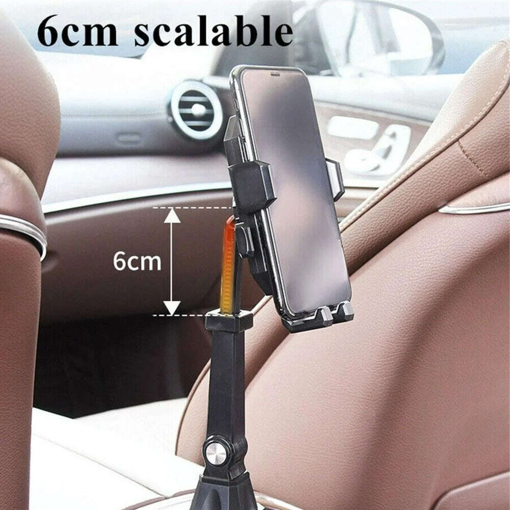 Adjustable Car Cup Holder Cellphone Mount Stand Universal Car Water Cup Holder Mobile Cell Phone Bracket Support For Iphone 13 - KIMLUD