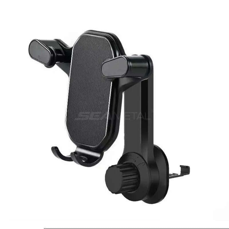 KIMLUD, Air Vent Car Phone Holder Gravity Lock Phone Mount 360-Degree Flexible Adjustment Universal Auto Phone Stand for 4-7 Inches, Extension Type, KIMLUD APPAREL - Womens Clothes