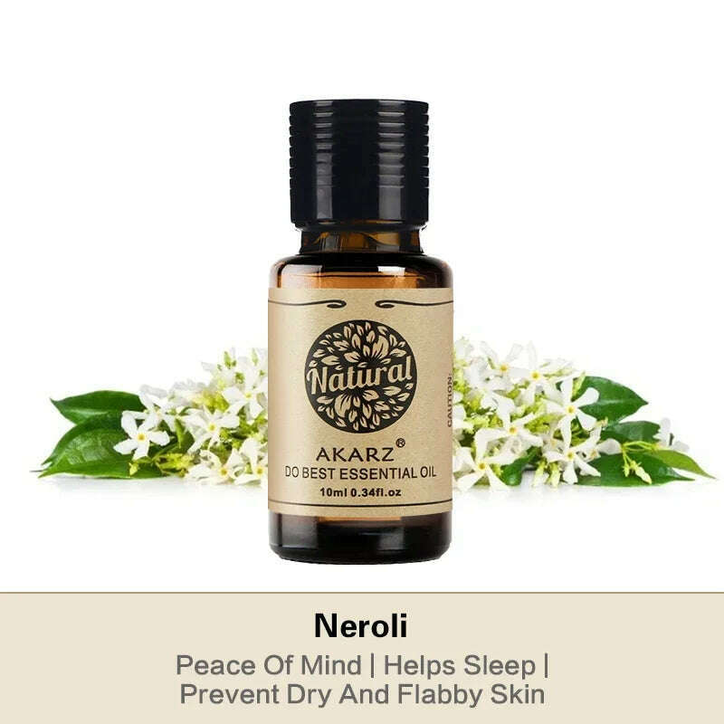 AKARZ Neroli Essential Oil Natural Skin Whitening Moisturizing Anti-aging Fade Color Neroli Oil - KIMLUD