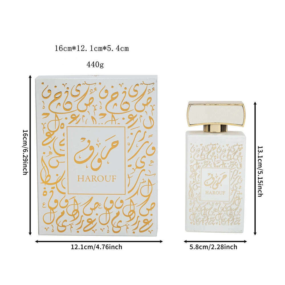 KIMLUD, Arabic Style 2024 Women Lasting Fragrance Body Spray Perfume Floral Scent Pheromone Eau De Parfum Men Cologne 100ml Parfumeur, WHITE, KIMLUD APPAREL - Womens Clothes