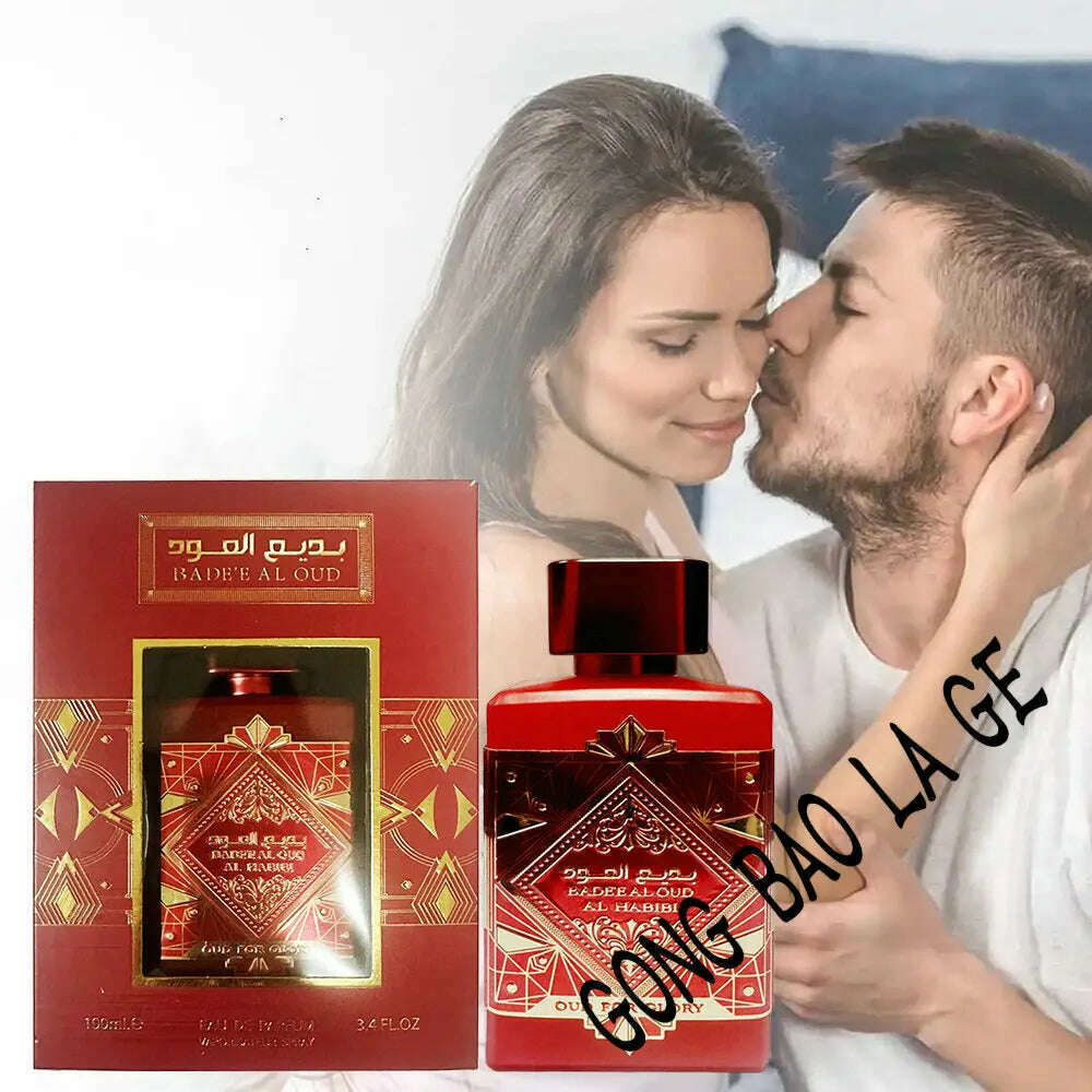 Arabic Style Perfume Women 100ml Lasting Fragrance Body Splash Eau De Parfum Fresh Natural Parfumer Relieves dating Awkward Odor - KIMLUD