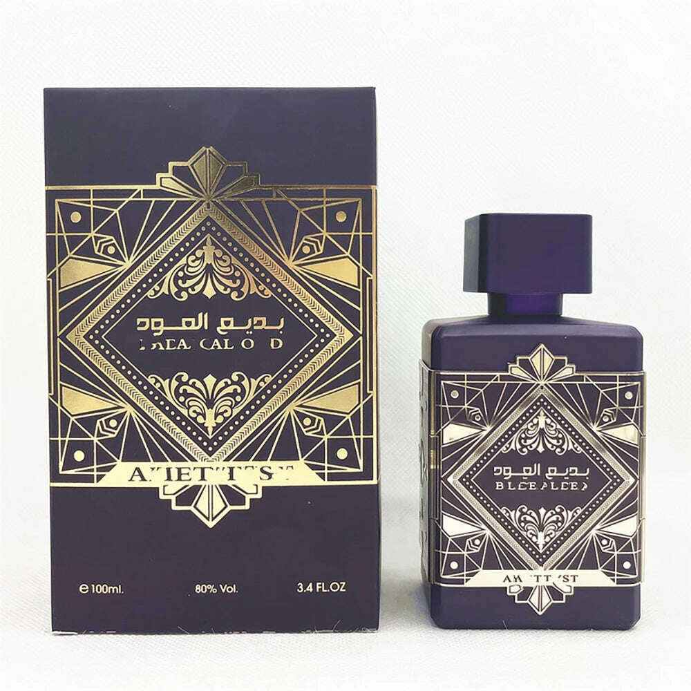 KIMLUD, Arabic Style Perfume Women Lasting Fragrance Spray Fresh Plant Floral Scent Fraiche Eau De Parfum Fresh Natural Men Profumo Uomo, PURPLE, KIMLUD APPAREL - Womens Clothes