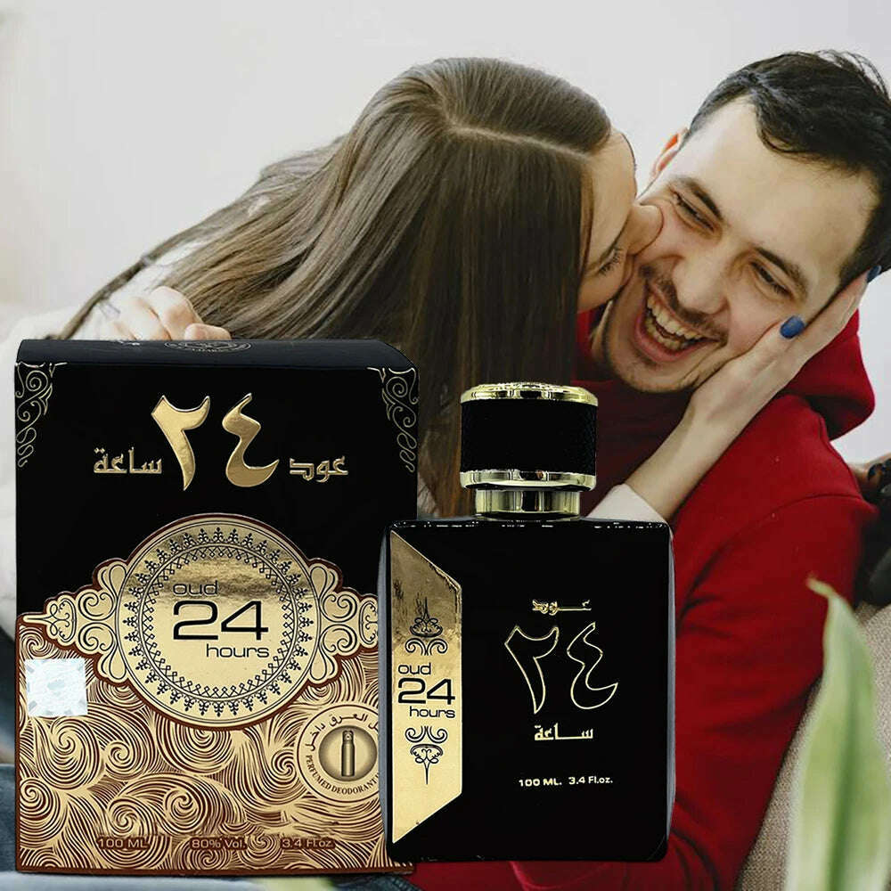 Arabic Style Pheromone Perfume Men Body Spray духи 100ml Le Parfum Colognes Perfumes De Mujer Lasting Fragrance Daily Dating Use - KIMLUD