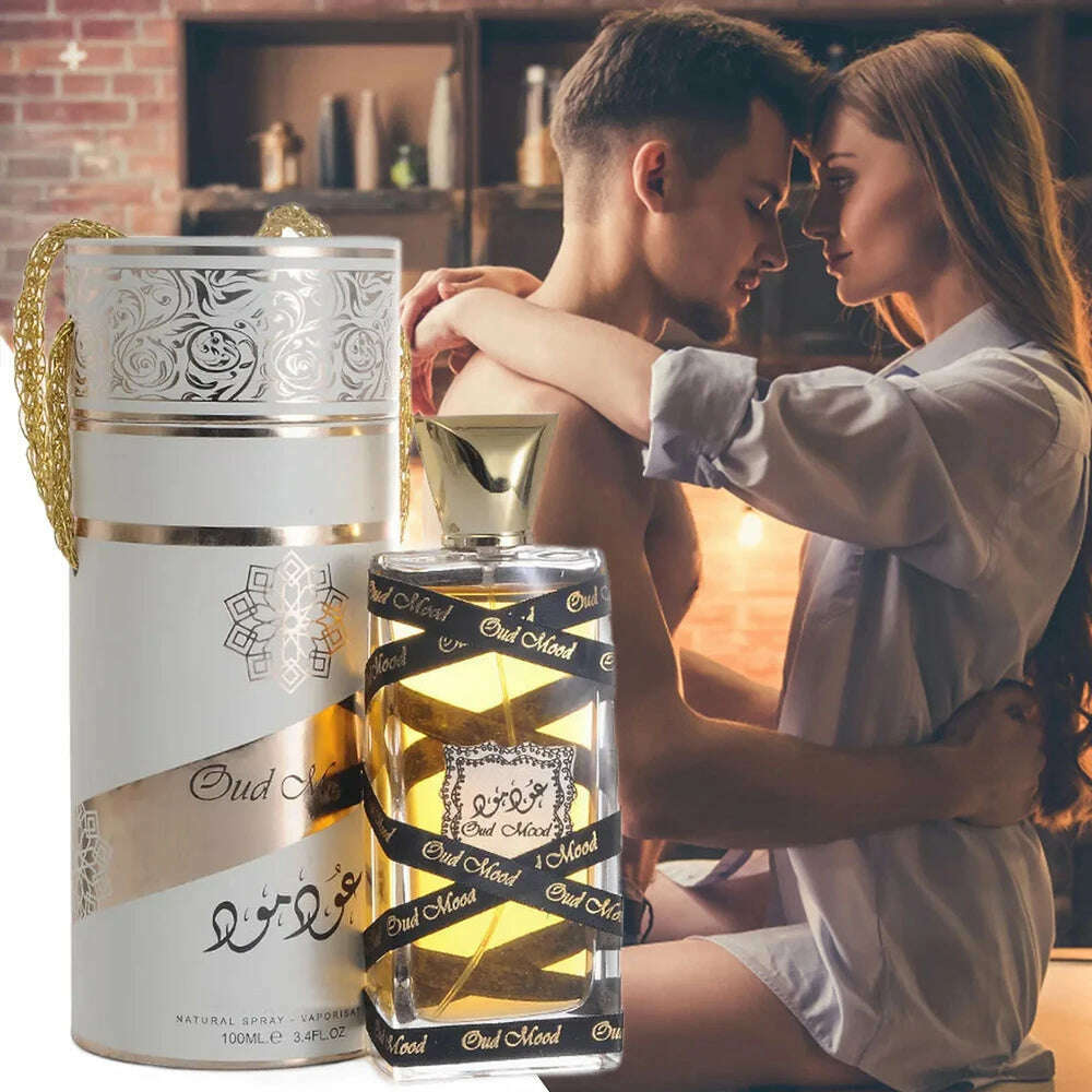 Arabic Style Women Perfume Lasting Fragrance Body Spray Plant Floral Scent Pheromone Eau De Parfum Cologne Men 100ml Toilette - KIMLUD