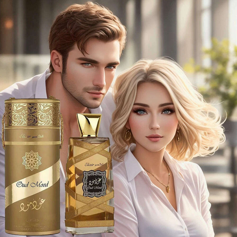 KIMLUD, Arabic Style Women Perfume Lasting Fragrance Body Spray Plant Floral Scent Pheromone Eau De Parfum Cologne Men 100ml Toilette, KIMLUD Womens Clothes