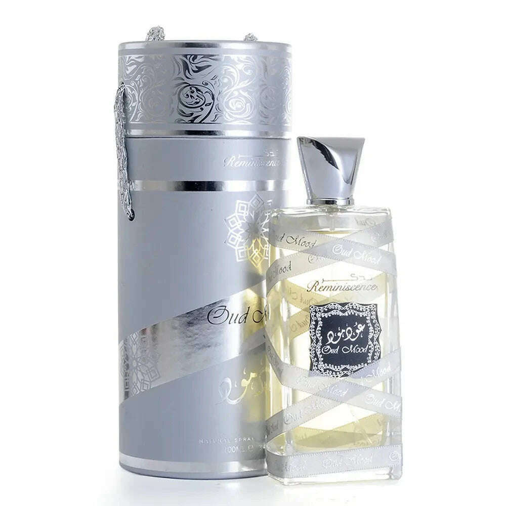 KIMLUD, Arabic Style Women Perfume Lasting Fragrance Body Spray Plant Floral Scent Pheromone Eau De Parfum Cologne Men 100ml Toilette, Silver, KIMLUD APPAREL - Womens Clothes