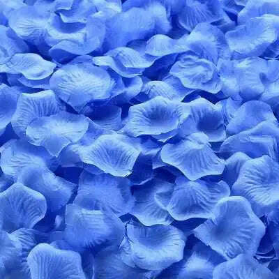 Artificial Wedding Rose Petals Romantic Silk Petals Flower Petals Valentine Day Wedding Marriage Party Rose Leaves Decoration - KIMLUD