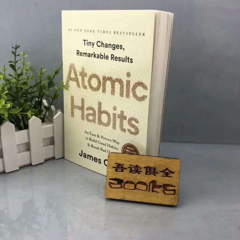 KIMLUD, Atomic Habits By James Clear An Easy & Proven Way to Build Good Habits & Break Bad Ones Self-management Self-improvement Books, KIMLUD Womens Clothes