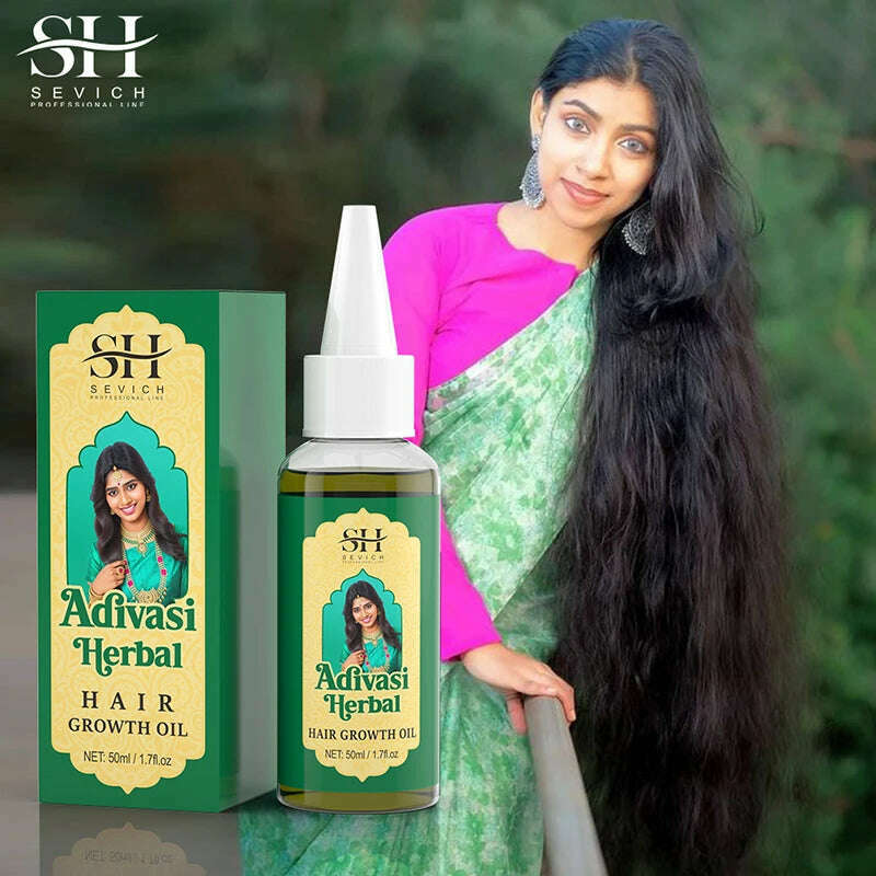 KIMLUD, Ayurvedic Hair Growth Oil India Adivasi Organic Hair Growth Serum Anti Hair Loss Fast Regrowth Thicken Oils Hair Growth Products, KIMLUD Womens Clothes