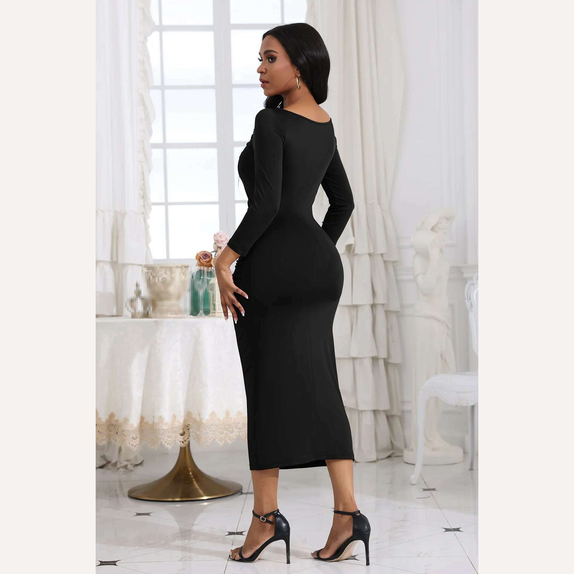 birthday dress for women evening dress party dresses for women 2023 long dresses fall clothes for woman 2023 wholesale - KIMLUD