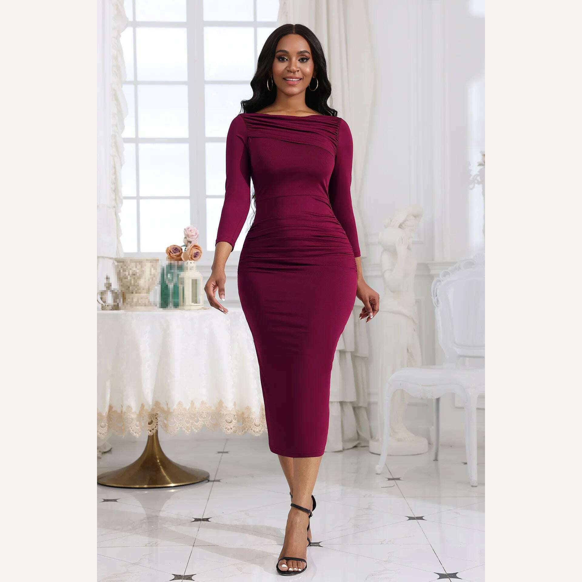 birthday dress for women evening dress party dresses for women 2023 long dresses fall clothes for woman 2023 wholesale - KIMLUD