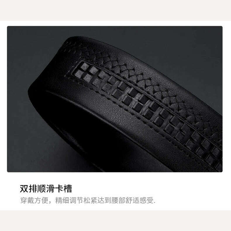 KIMLUD, BISONDENIM New Male Automatic Buckle Belts For Men Authentic Girdle Trend Men's Belts Ceinture Fashion Designer Women Jean Belt, KIMLUD Womens Clothes