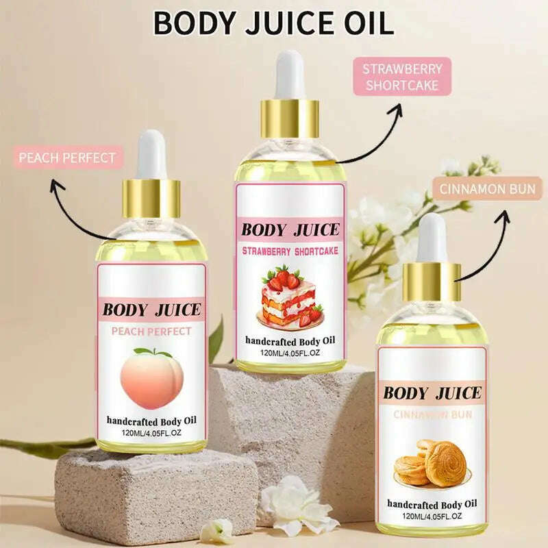 KIMLUD, Body Juice Massage Oil Strawberry Serum Anti Dark Spots Smooth Moisturizing Relax Repair Aromatherapy Glow Relieve Dry Skin Care, KIMLUD Womens Clothes