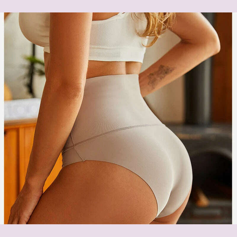 KIMLUD, Bodyshaper High Waist Seamless Panties Women Underwear Anti-bacteria Soft Crotch Briefs for Female Intimates Lingerie Shapewear, KIMLUD Womens Clothes