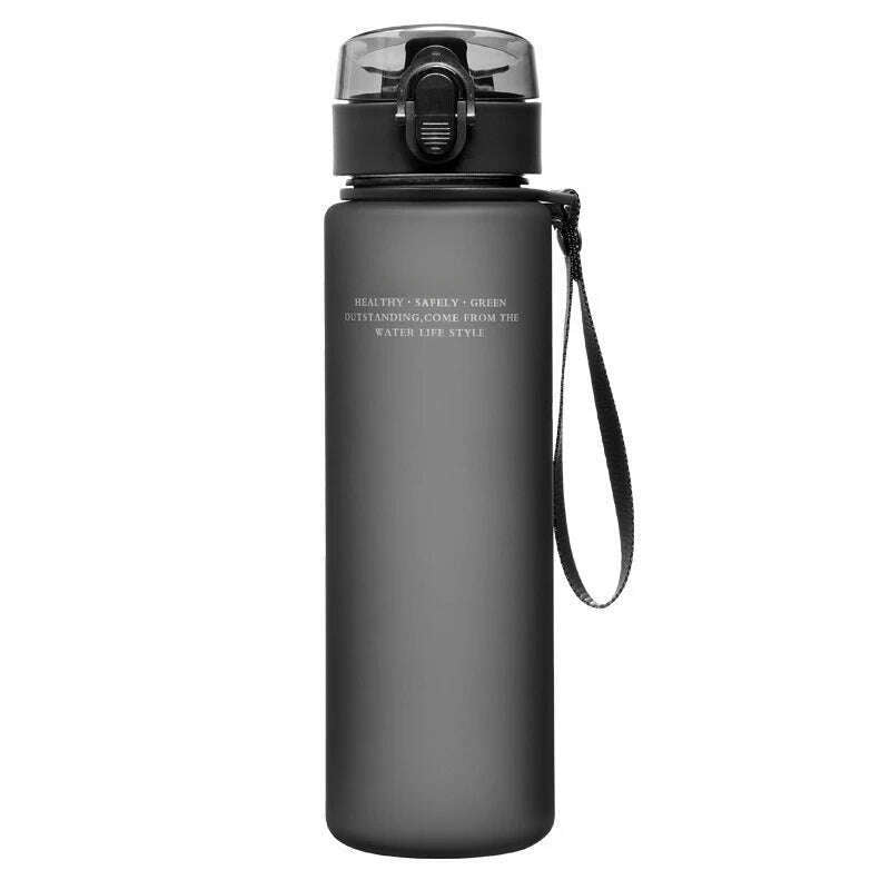 Brand BPA Free Leak Proof Sports Water Bottle High Quality Tour Hiking Portable My Favorite Drink Bottles 400ml 560ml - KIMLUD