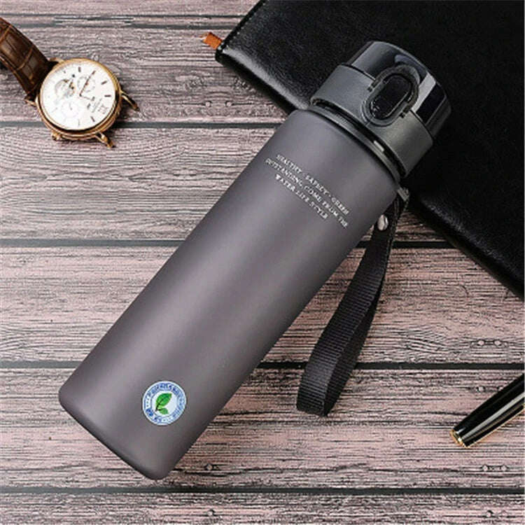 Brand BPA Free Leak Proof Sports Water Bottle High Quality Tour Hiking Portable My Favorite Drink Bottles 400ml 560ml - KIMLUD