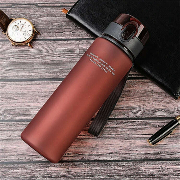 Brand BPA Free Leak Proof Sports Water Bottle High Quality Tour Hiking Portable My Favorite Drink Bottles 400ml 560ml - KIMLUD