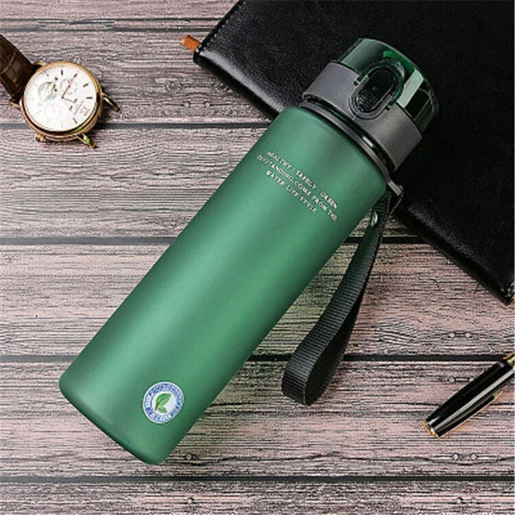 Brand BPA Free Leak Proof Sports Water Bottle High Quality Tour Hiking Portable My Favorite Drink Bottles 400ml 560ml - KIMLUD