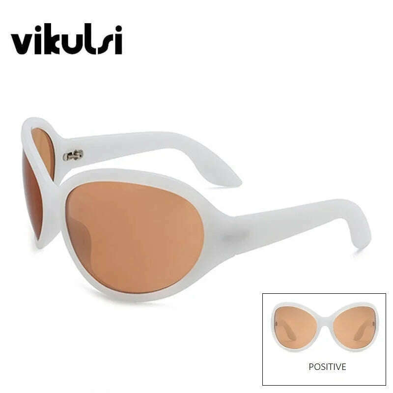 KIMLUD, Brand Model Oversized y2k Sunglasses Women Men Cyberpunk Sun Glasses For Female Men 2000s Retro Eyewear Unisex Occhiali Da Sole, KIMLUD Womens Clothes