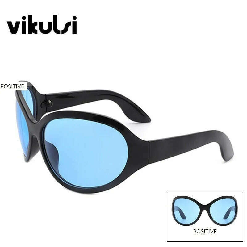 KIMLUD, Brand Model Oversized y2k Sunglasses Women Men Cyberpunk Sun Glasses For Female Men 2000s Retro Eyewear Unisex Occhiali Da Sole, KIMLUD Womens Clothes