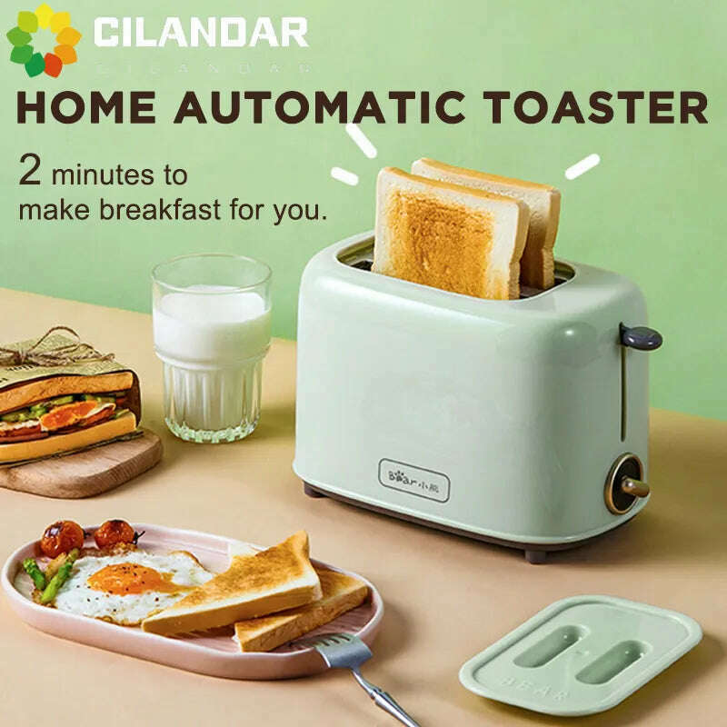 KIMLUD, Bread Toaster  for sandwiches Waffle maker electric kitchen Double Oven 220V mini Toaster hot air convection for headed bread, KIMLUD Womens Clothes