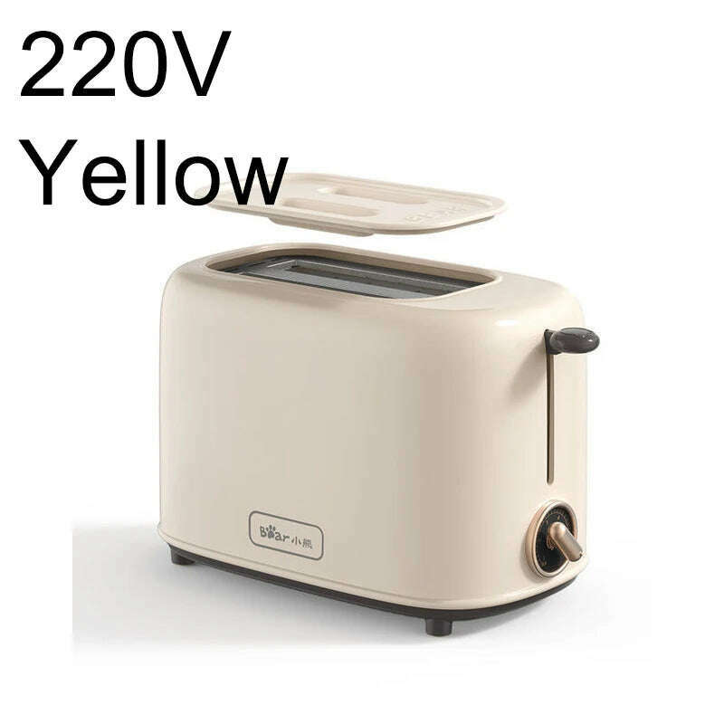 KIMLUD, Bread Toaster  for sandwiches Waffle maker electric kitchen Double Oven 220V mini Toaster hot air convection for headed bread, TS02-yellow / CHINA, KIMLUD APPAREL - Womens Clothes