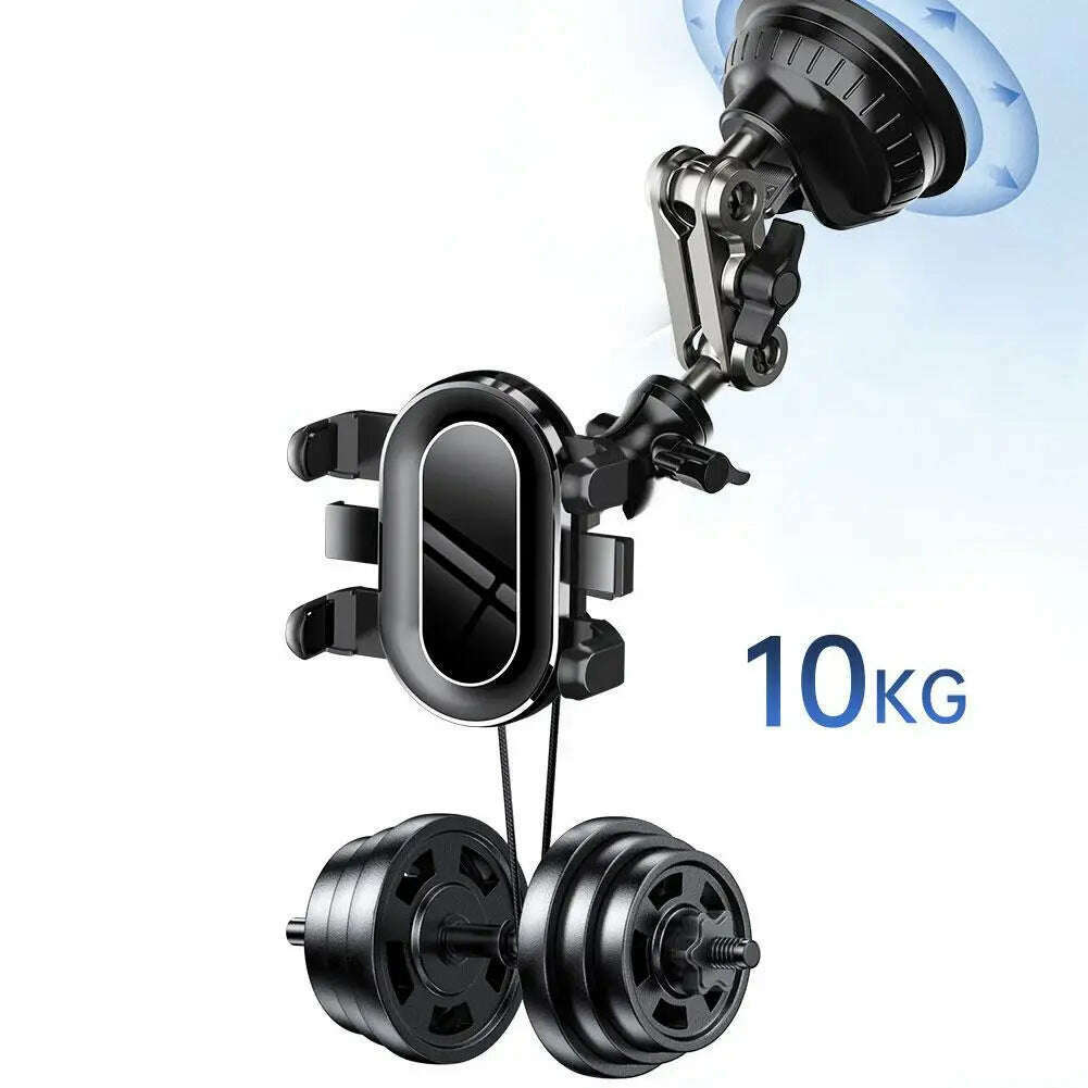 Car Shooting Mobile Phone Bracket Selfie Fixed Universal Outdoor Travel Self-driving Sucker Bracket For Car Window Windshield - KIMLUD