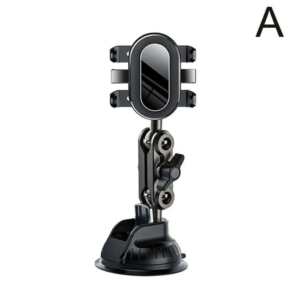 Car Shooting Mobile Phone Bracket Selfie Fixed Universal Outdoor Travel Self-driving Sucker Bracket For Car Window Windshield - KIMLUD