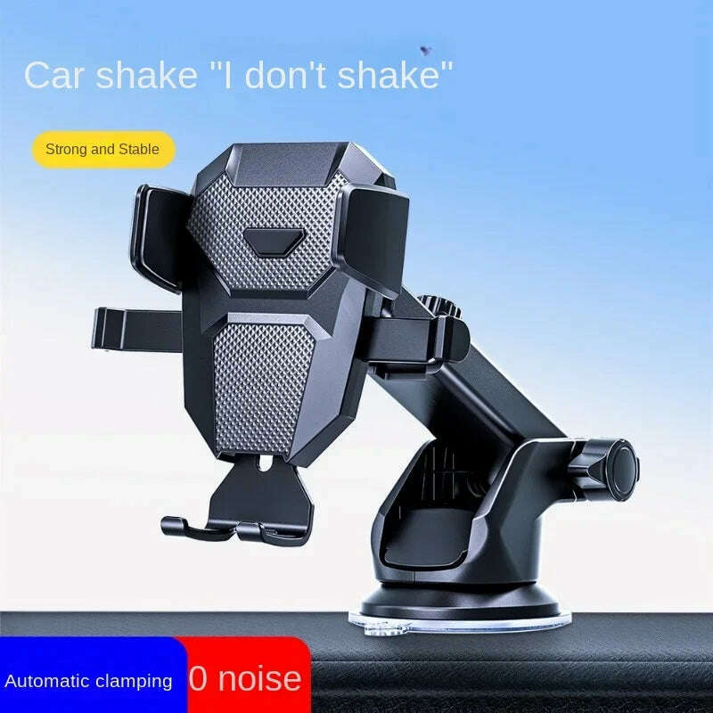 Car Sucker Phone Holder Cell Phone Mount Stand Car Windshield Dashboard GPS Rotation Bracket for iPhone Samsung Car Phone Holder - KIMLUD