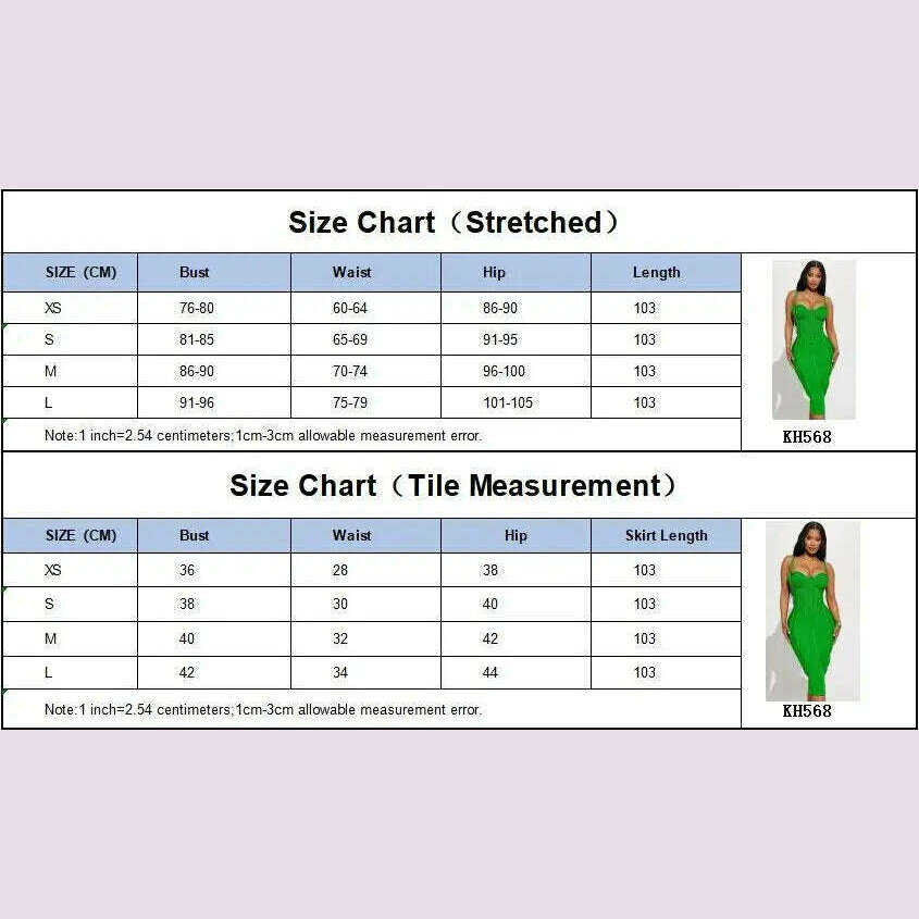 Celebrity Women Summer Sexy Sleeveless Backless Green Midi Bodycon Bandage Dress 2024 Elegant Evening Club Party Dress - KIMLUD