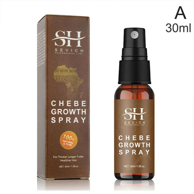 KIMLUD, Chebe oil Fast Hair Growth Spray Serum Anti Hair Loss Products Treatment Hair thickening Repair Hair Damaged Beauty Health Care, A-30ML, KIMLUD Womens Clothes