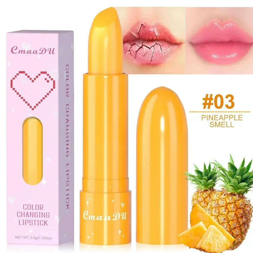 KIMLUD, Crystal Jelly Fruit Lip Balm Lasting Moisturizing Hydrating Anti-drying Lipsticks Reducing Lip Lines Natural Lips Care Cosmetics, 03, KIMLUD APPAREL - Womens Clothes