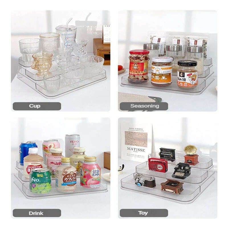 Desktop Perfume Shelf Bathroom Makeup Organizer Perfume Aromatherapy Organizer Skin Care Product Storage Rack Organizer - KIMLUD