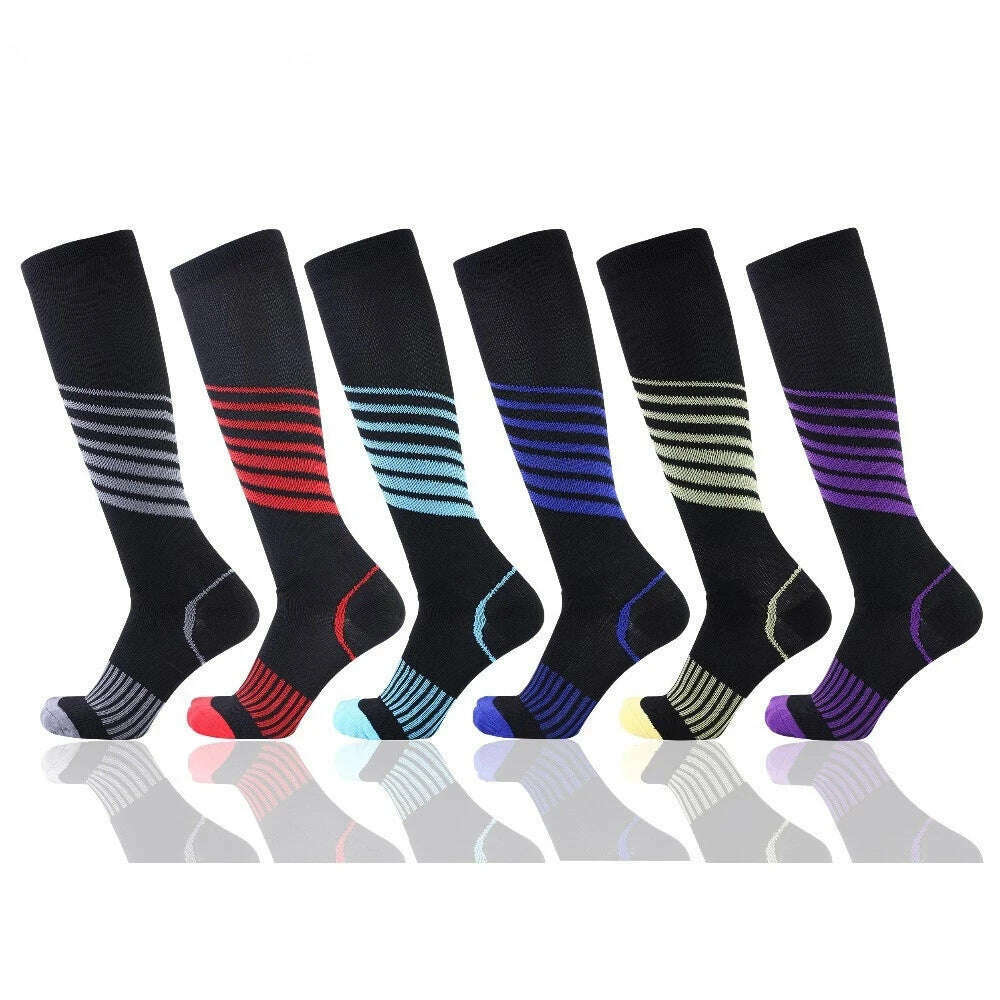 KIMLUD, Dropship Compression Stockings Batch Socks Varicose Veins Nurse Socks Football Running Men Women Outdoor Sports Socks Unisex, KIMLUD Womens Clothes