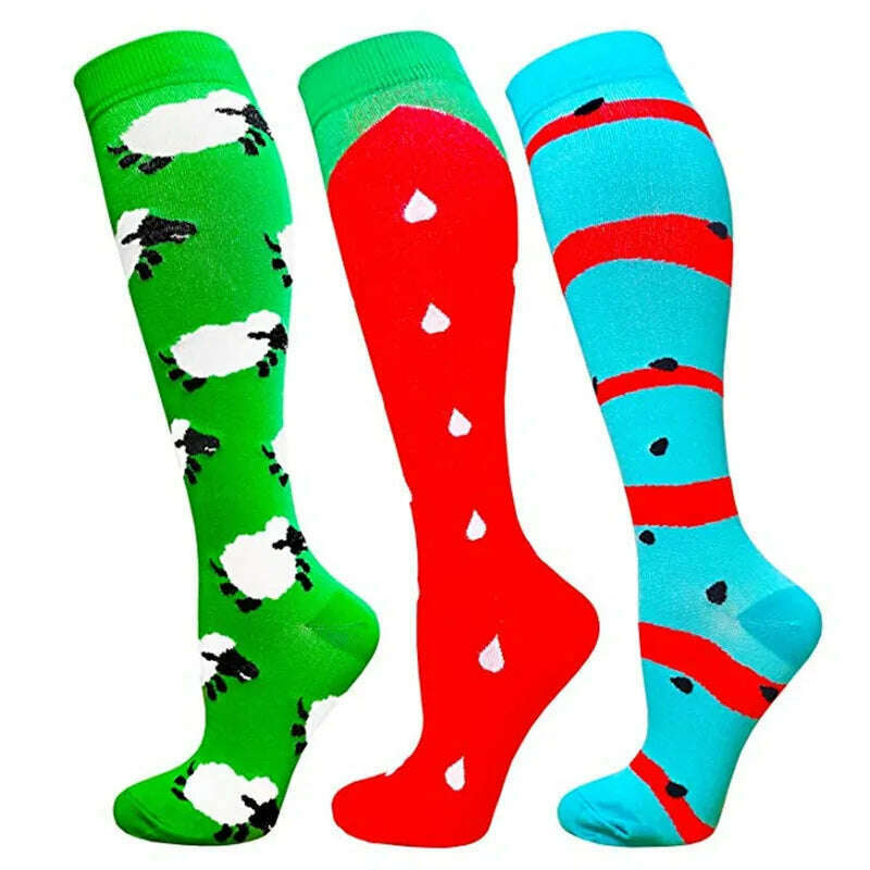 KIMLUD, Dropship Compression Stockings Batch Socks Varicose Veins Nurse Socks Football Running Men Women Outdoor Sports Socks Unisex, KIMLUD Womens Clothes