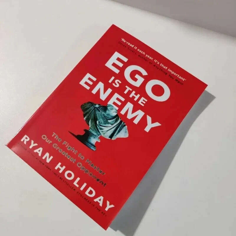 EGO IS THE ENEMY By Ryan Holiday Paperback Novel #1 New York Times Bestseller Book - KIMLUD