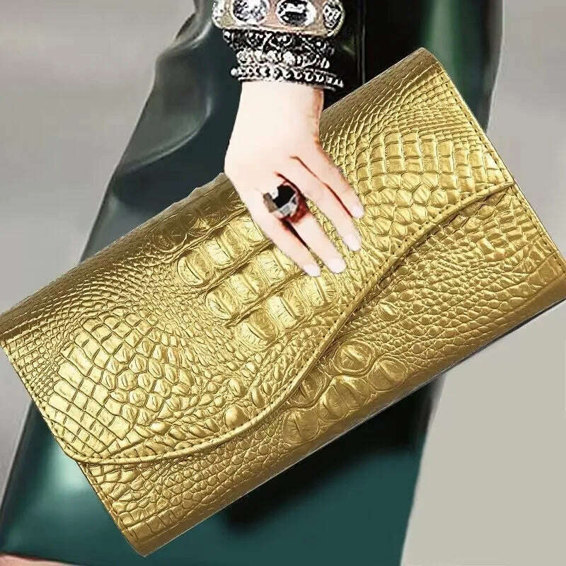 European America Fashion Silver Women's Bag Luxury Shoulder Bags Travel Crossbody Bags for Woman 2024 New Chain Handbags Purses - KIMLUD