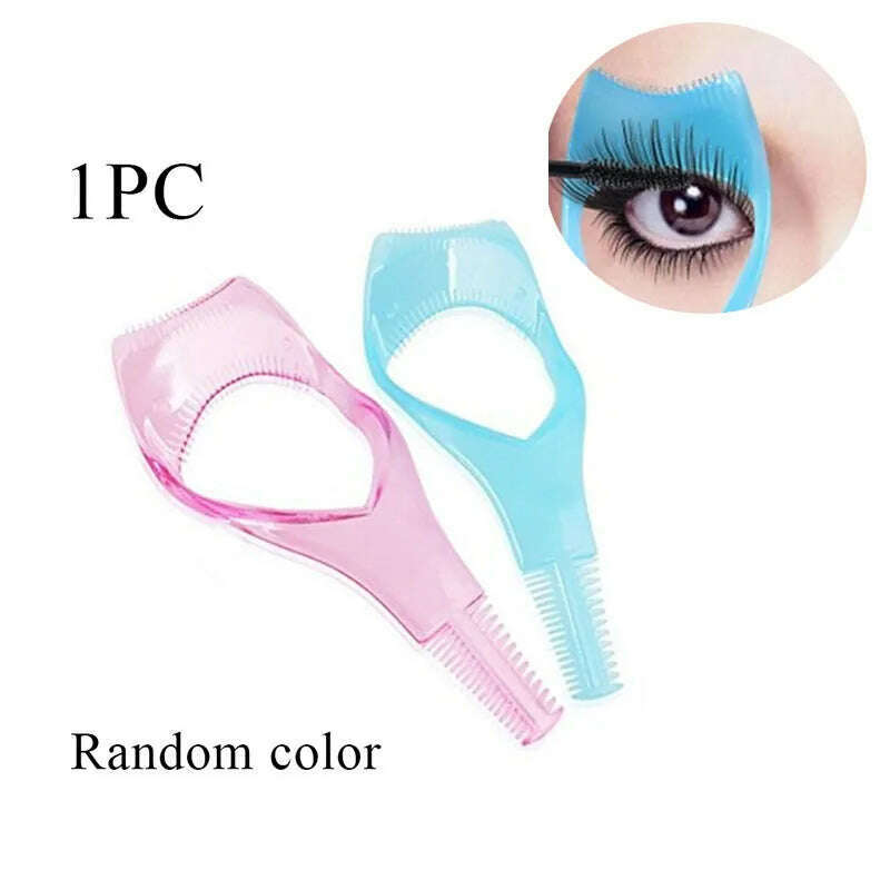 Eyeliner Makeup Stencils Multifunctional Silicone Mascara Lipstick Eyeshadow Makeup Template Resusable Beauty Makeup Tool - KIMLUD