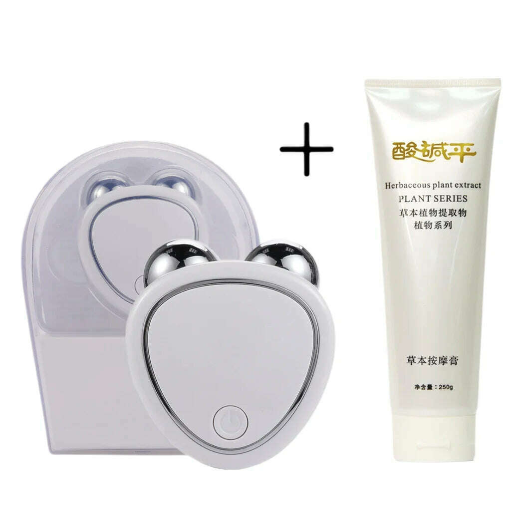 Face Lifting Face Firming Machine Massager Microcurrent Rollers Rejuvenation Beauty Rechargeable Face Anti-wrinkle Firming - KIMLUD